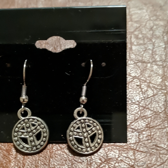 Jewelry - - Peace Sign Earrings
